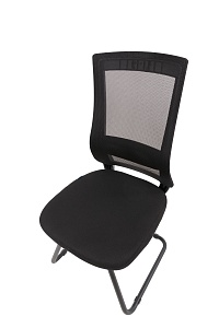Офисное кресло CHAIRMAN 500 V, ткань/сетка, черный
